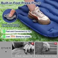 Gambar TaffSPORT Kasur Matras Angin Manual Sleeping Pad Waterproof Single - SB-40 dari Taffware Official Store Kota Administrasi Jakarta Barat 5 Tokopedia