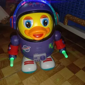 Mainan Robot Bebek Astronot Joget Dancing Walking Musik Lampu