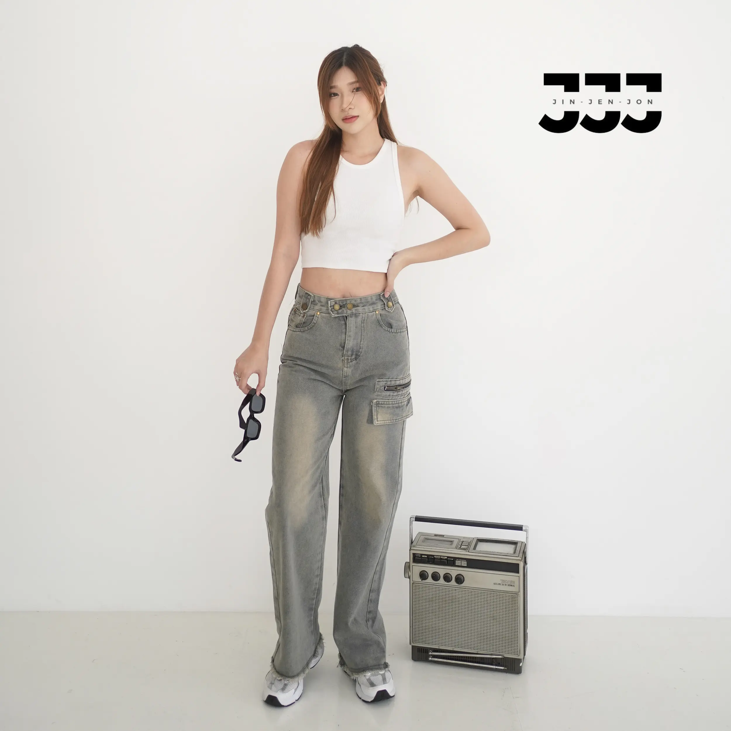 JJJ - Eve Cargo Highwaist Jeans