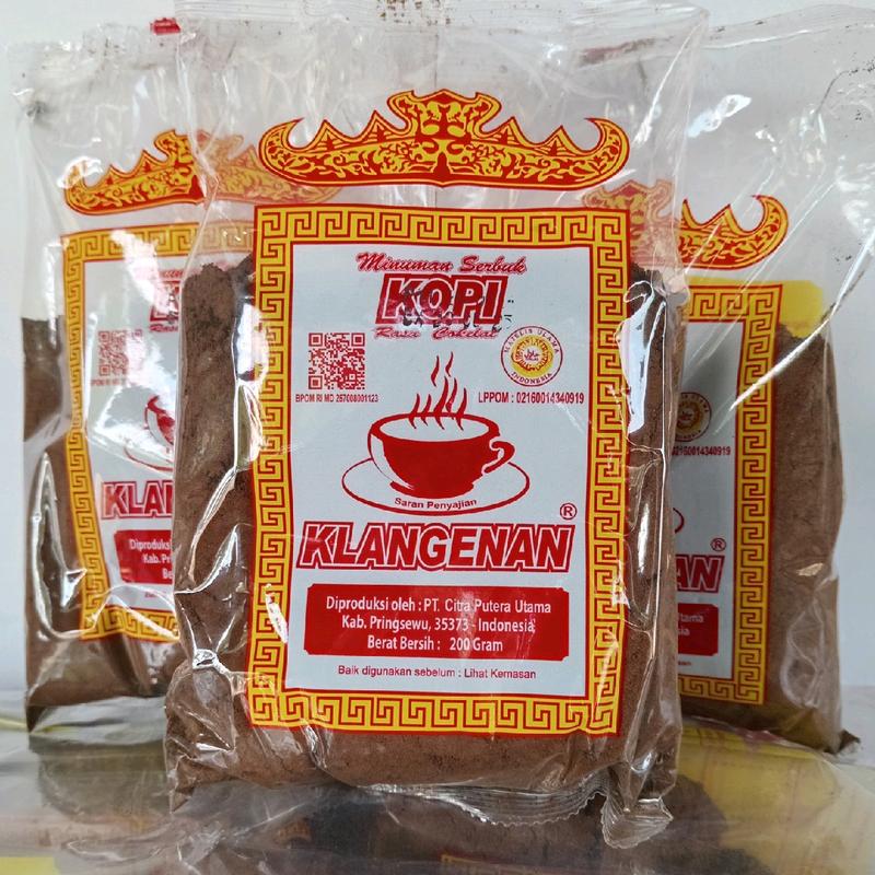 Kopi KLANGENAN Kopi Bubuk Robusta Lampung Klangenan Asli (1kg) - Isi 5 Bungkus 200gr - Coffee Robusta 0