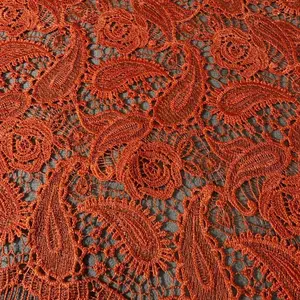 BRUKAT PREDONG orange tua paisley 1/m putra bahagia textile