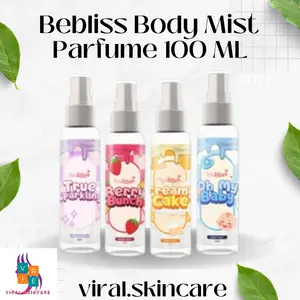 Bebliss Bundling Parfum Spray Get 4 Pcs Bodymist Mix Series 400ml