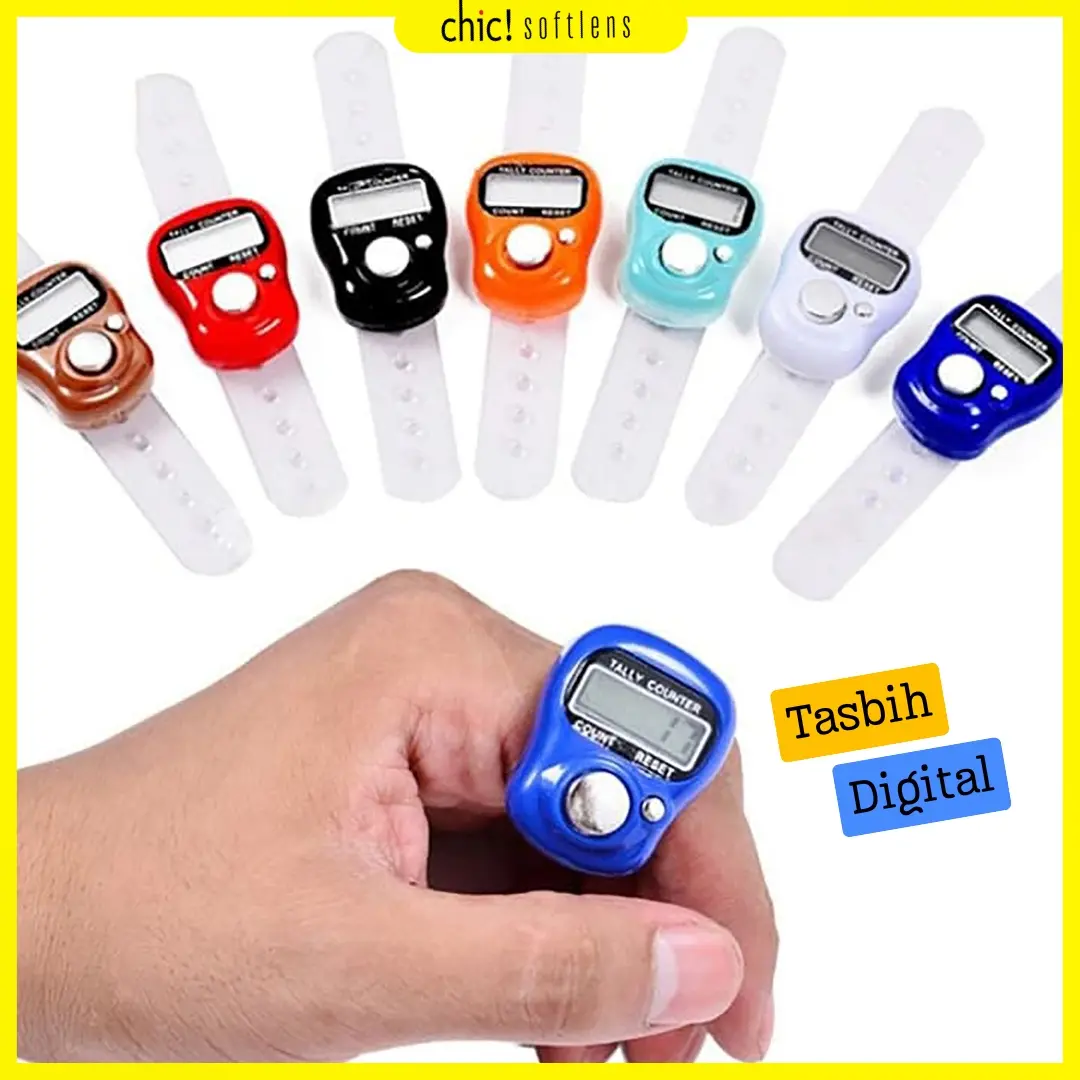 TASBIH DIGITAL MINI FINGER TALLY COUNTER PENGHITUNG MINI DIGITAL MUSLIM