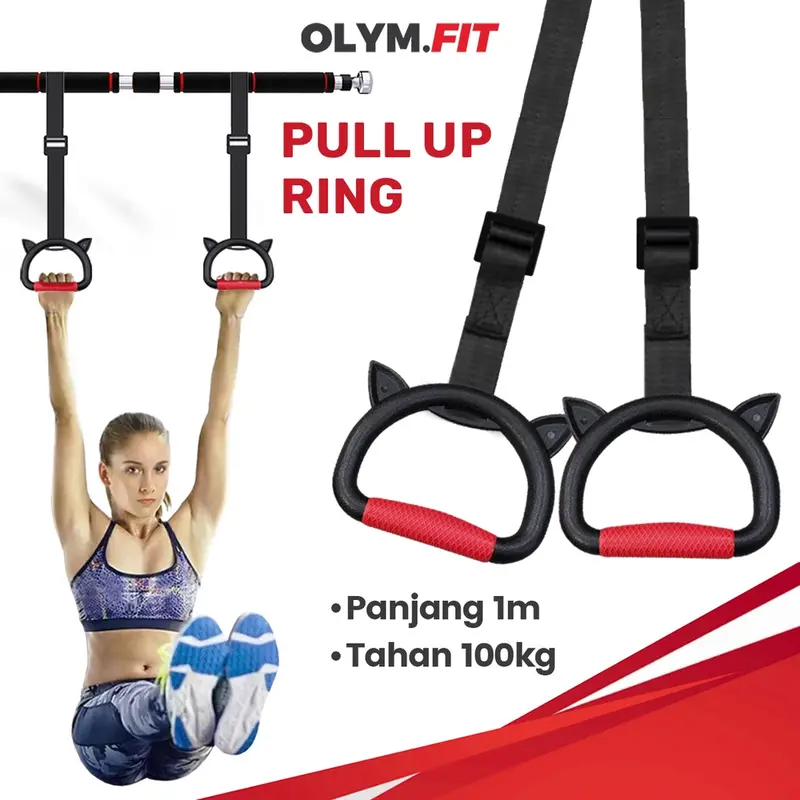 Gym Ring | Pull Up Bar Gymnastic Ring | Crossfit | Calisthenics | Pull Up | Muscle Up 0