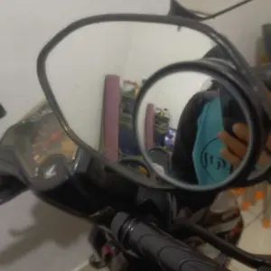 [Diskon Ramadan] Car Wash Accessories 2PCS Kaca Spion Tempel Bulat Cembung -Rear Anti Blind Spot Wide Mirror Truk Perlengkapan Car mobil