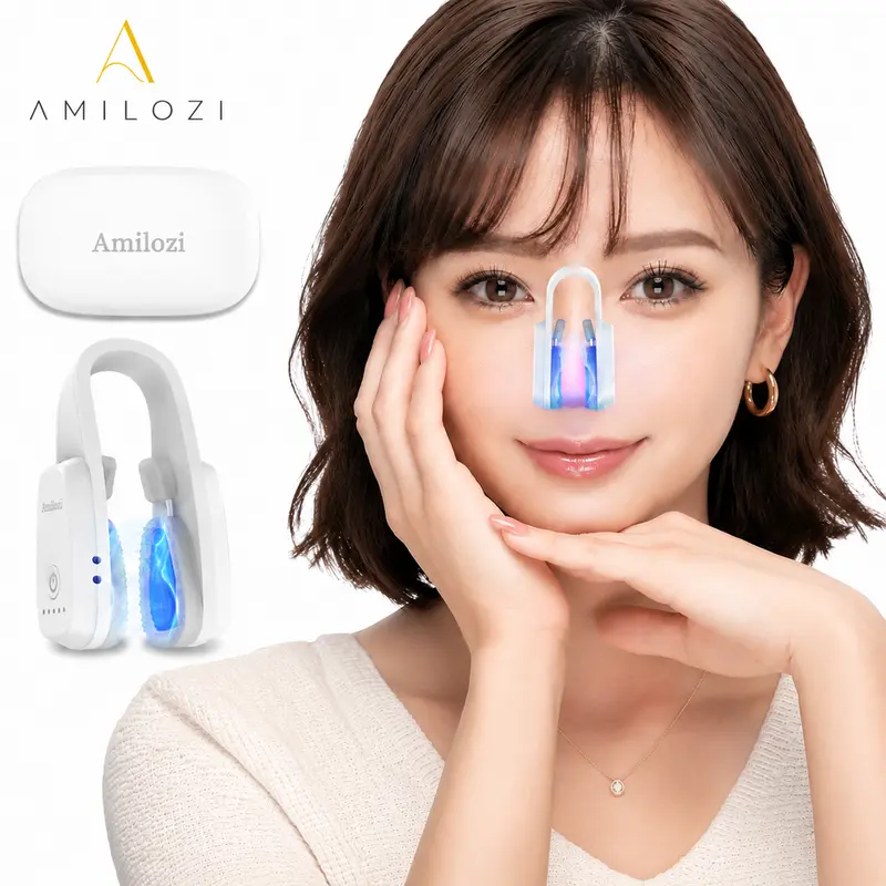 AMILOZI 公式】 鼻専用美顔器 EMS 鼻クリップ 鼻 美顔器 ems 美鼻 電動