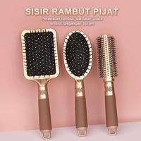 Gambar SISIR RAMBUT PIJAT ELEGAN STYLE / SISIR RAMBUT ANTI KUSUT / SISIR ANTI KUSUT / SISIR PIJAT KESEHATAN - SISIR ROLL - GOLDEN dari Mysterygirl.id Kota Administrasi Jakarta Timur 5 Tokopedia