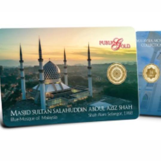 Public Gold 999 1/4 Dinar 1.0625g (Au 999.9) 24K- Masjid Sultan ...