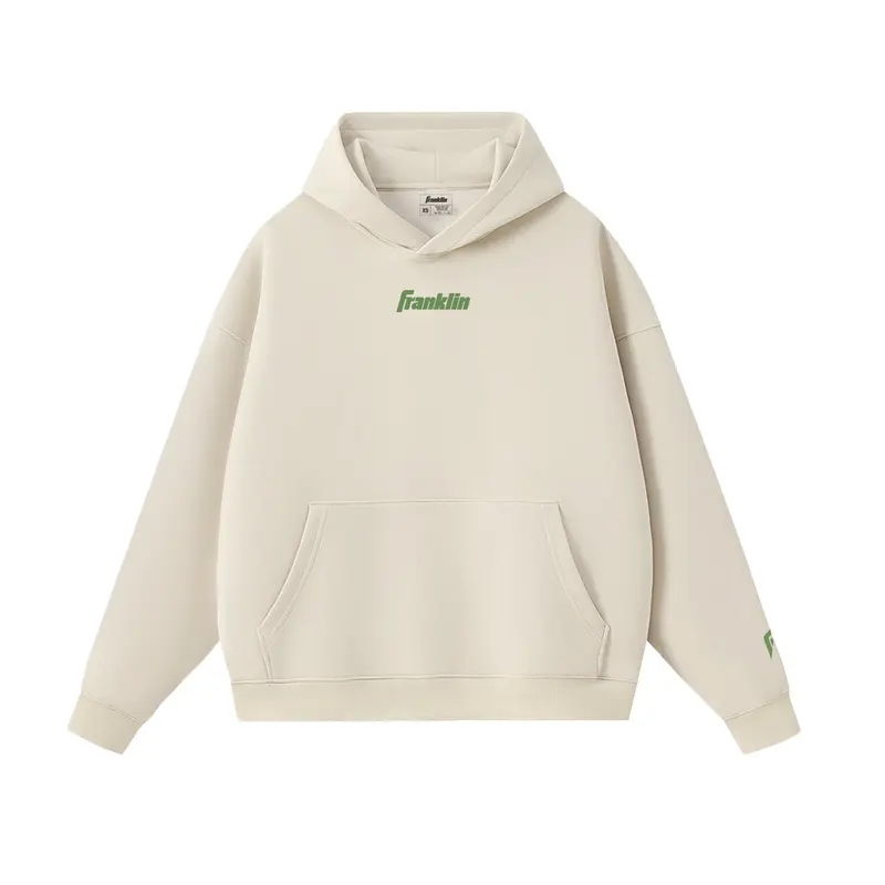 Franklin Pullover Cream/Green Hoodie