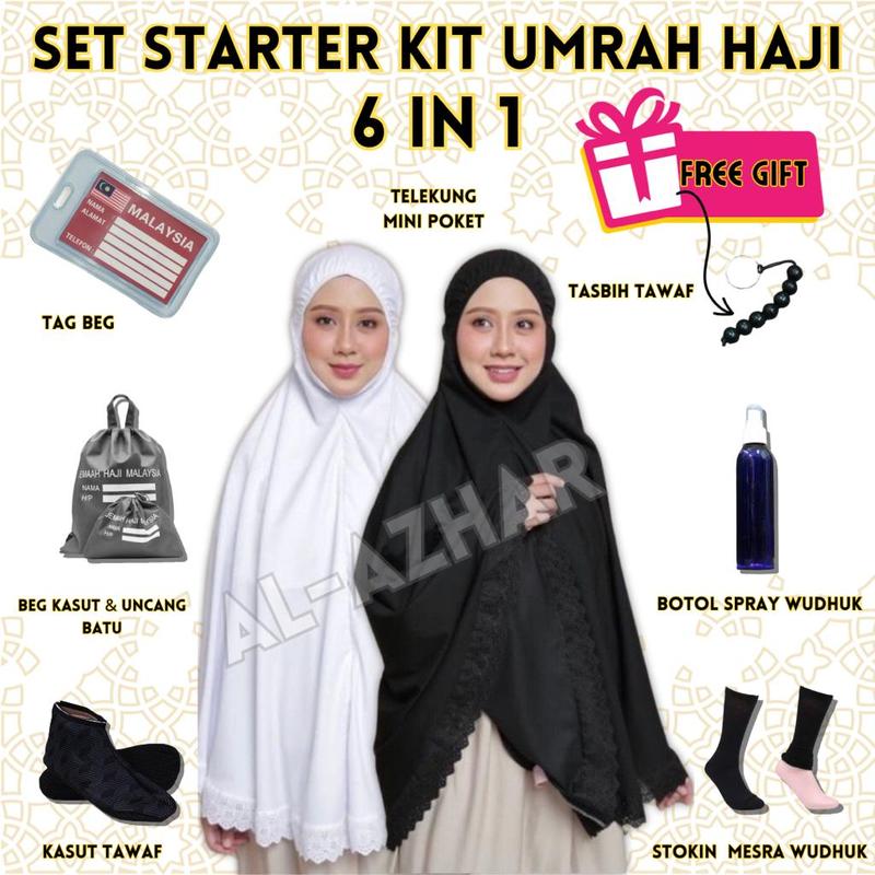 HOT ITEM !! SET STARTER KIT UMRAH HAJI (MINI TELEKUNG POCKET - TikTok ...