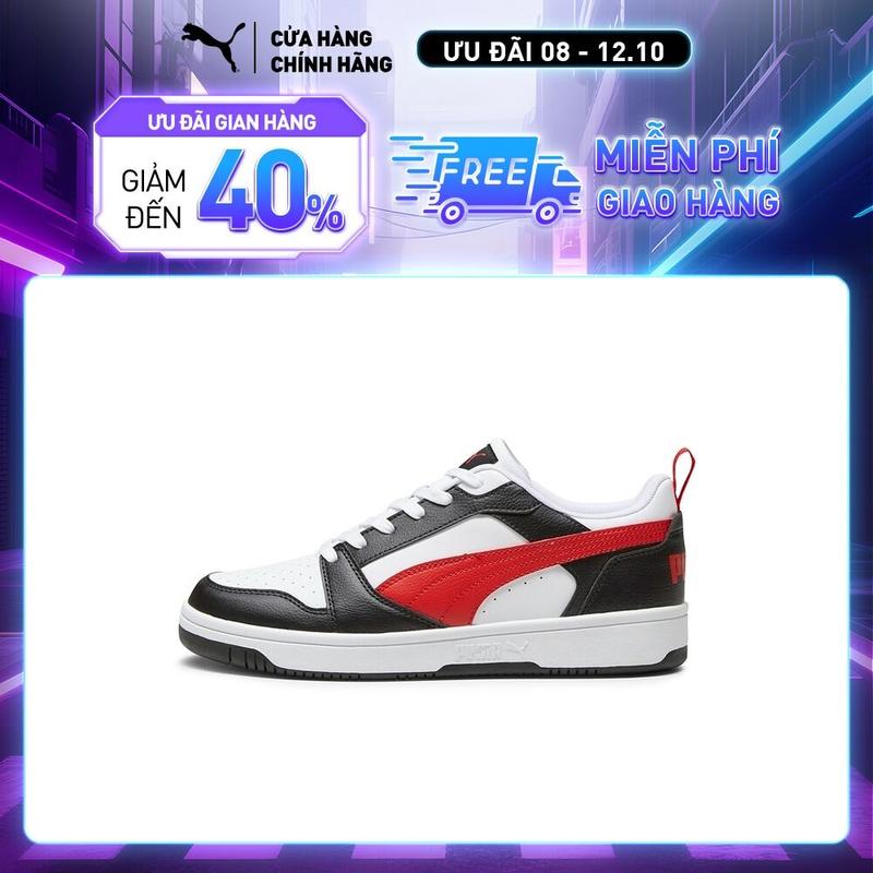 Giày thời trang PUMA Unisex Rebound V6 Low Màu Đỏ Đen