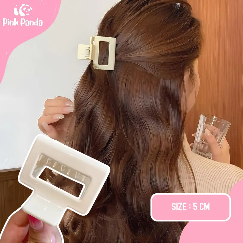 Paket Jepitan Rambut Korea Aesthetic 80pcs Paket Usaha Aksessoris Rambut Wanita Bahan Plastik Free Ikat Rambut 6