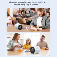 Gambar AJM Ticktime Timer Cube Multi-Fungsi Elektronik Digital Cube Kitchenware Digital Kitchen Pengatur waktu LED cermin Pomodoro Timer Clock Kedip Mode Senyap Mode getar Magnetik untuk olahraga belajar memasak Kitchen Utensils Gadgets - Option 1 dari AJM Electronic Store Kota Administrasi Jakarta Pusat 4 Tokopedia