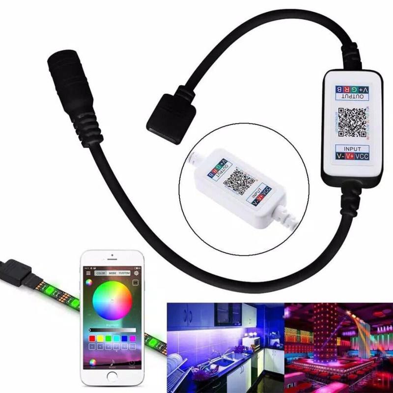 Product Introduction of lampu motor mobil universal koneksi aplikasi 3 pin Lampu film dengan pengontrol LED Strip Car Kabel 23