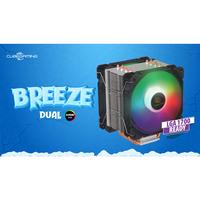 Gambar CPU Cooler CUBE GAMING BREEZE DUAL - 120mm Air Cooler dari Techno Computer Bali Kota Denpasar 2 Tokopedia