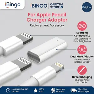 Apple Pencil 1 charger cable adapter/ Apple Pencil 1 Magnetic Cap For 1 Gen Apple Pencil Tutup /Apple Pencil Charger Adapter/Apple Pencil Tip Nib Compatible with Apple Pencil 1&2 Gen