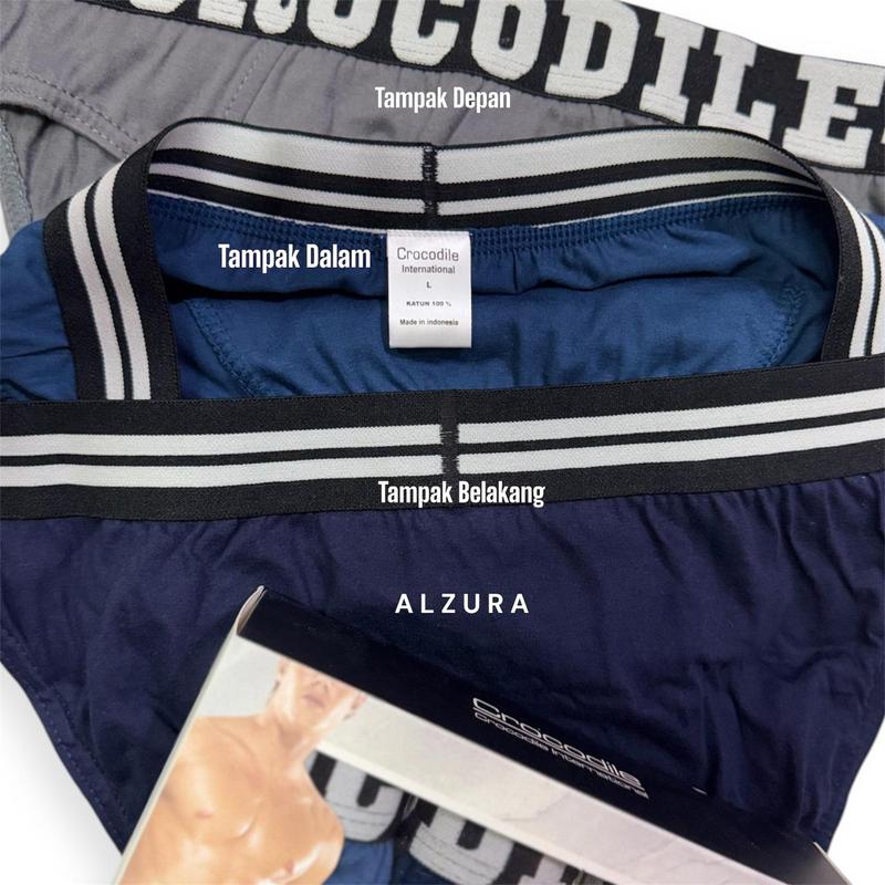 Product Introduction of Celana Dalam Pria Crocodile 251 - Boxer 3 Pcs - Cowok 21