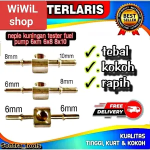 Nepel Kuningan pressure fuelpump FPG Universal 6&6 mm 6&8 mm 8&10 mm