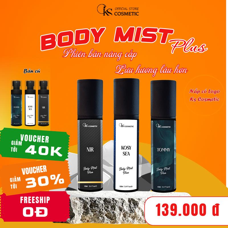  BODY MIST NAM LỊCH LÃM - LƯU HƯƠNG LÂU- DUNG TÍCH 100ML 