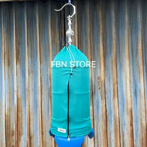 KRODONG SANGKAR PLECI HELOPET KOTAK BULAT DIAMETER 23CM