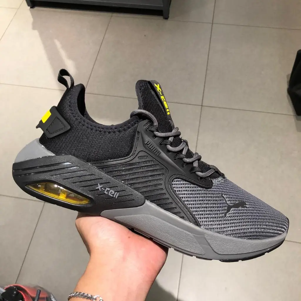 Sepatu Lari X-Cell Nova Black-Cool Dark Gray 378805 03