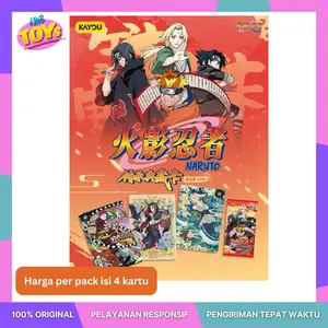 [LMB Toys] KAYOU Naruto Byou Wave 9 - Kartu Koleksi (Chinese Version) | 1 pack isi 4 kartu
