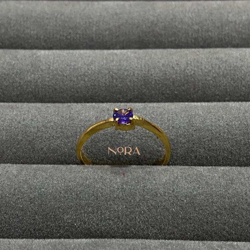 Cincin Tia • Berat 1gr • Emas Muda • D’Nora 6