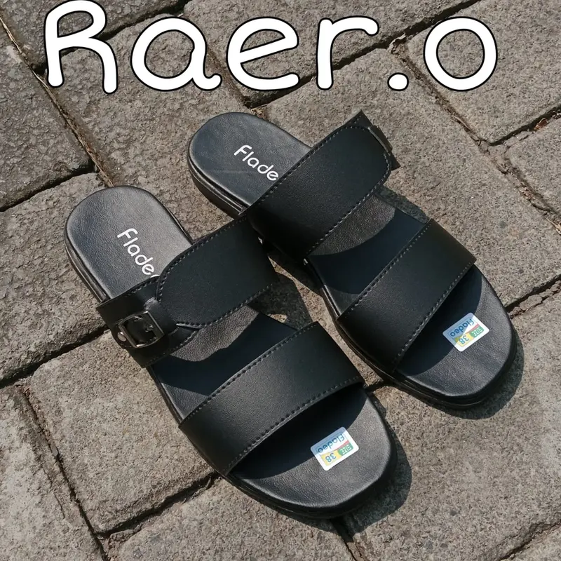 PROMO!!! SANDAL KULIT SLOP WANITA KEKINIAN Sendal Antiselip S Sandals & Flip Flops Sandals & Flip Flops 2