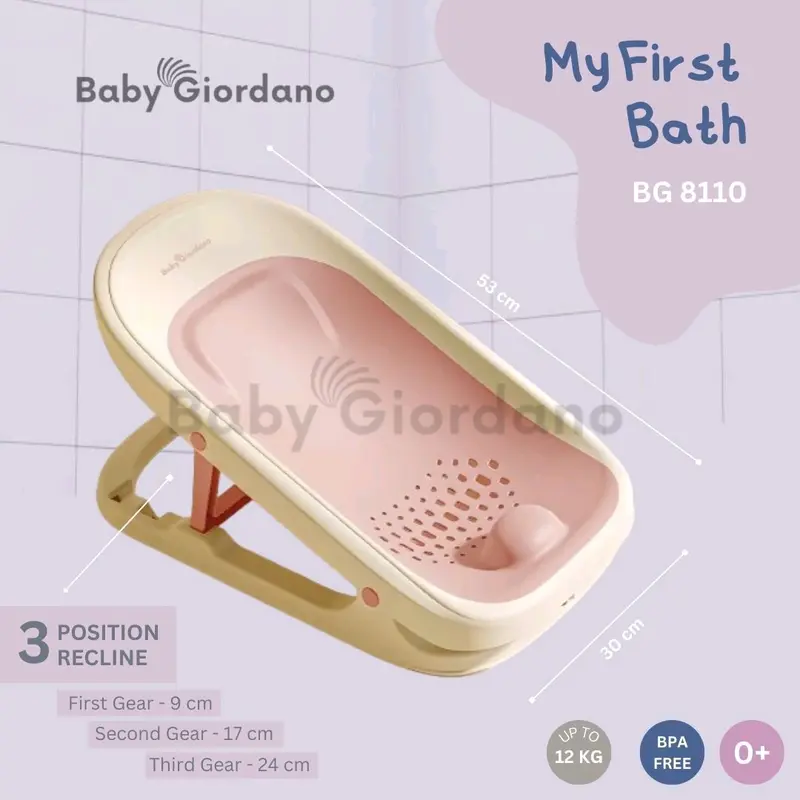 FREE BUBBLE BABY BATHER KURSI MANDI BAYI BABY GIORDANO BG8110 4