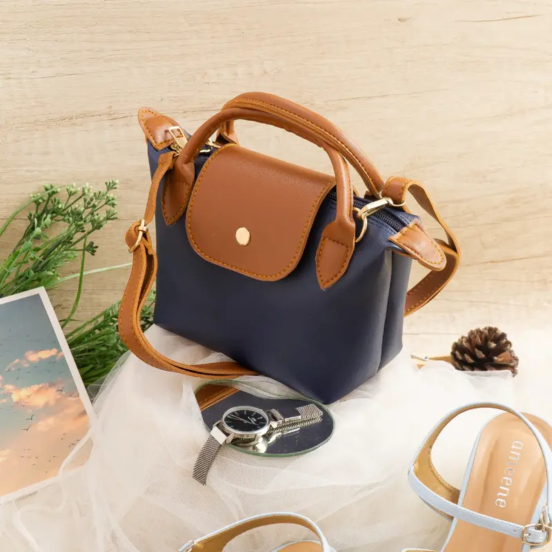 Inara Bags - Tas Selempang Wanita Terbaru Model Minimalis Manis Slingbag Cewek - Bahan Sintetis Import 2