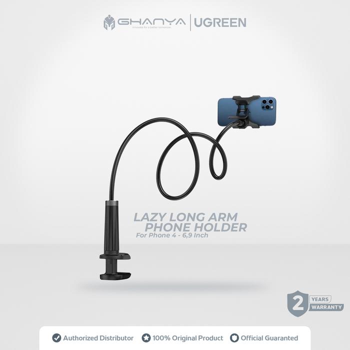 Gambar UGREEN Lazypod Stand Holder Lazypod Penjepit Dudukan Handphone Tablet Ipad 80906 dari ghanya Kab. Tangerang Tokopedia
