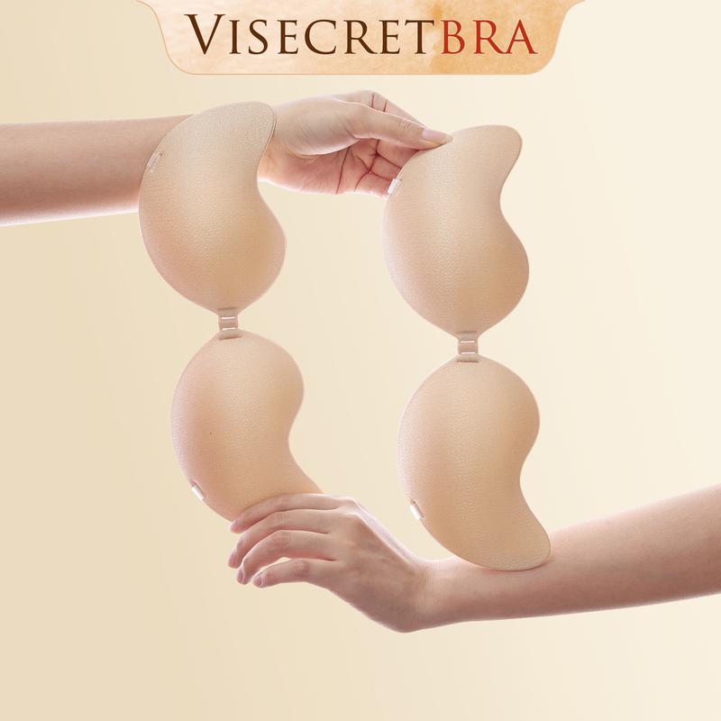  Áo Dán Cài Trước Miếng Dán Xoài Vòng 1 Mút Mỏng Tạo Khe Kèm Dây Trong Chống Tụt Bra Nữ -- VN250862 