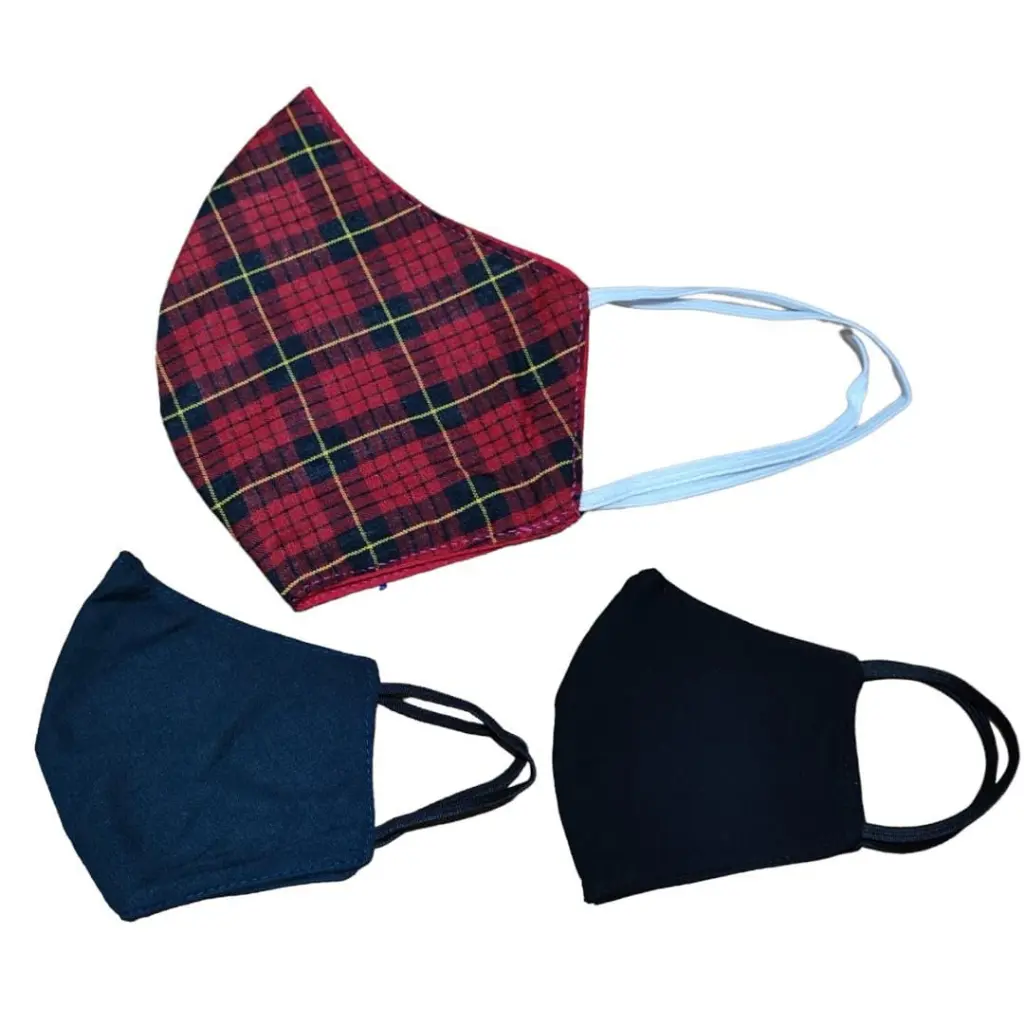 Masker Kain Lembut Earloop 2 Lapis