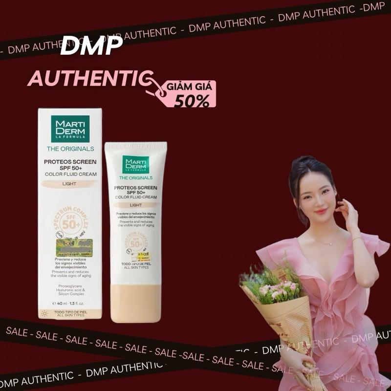 [Công ty] Kem Chống Nắng Nâng tone - MartiDerm The Originals Proteos Screen SPF50+ Color Fluid Cream (Light) (40ml)