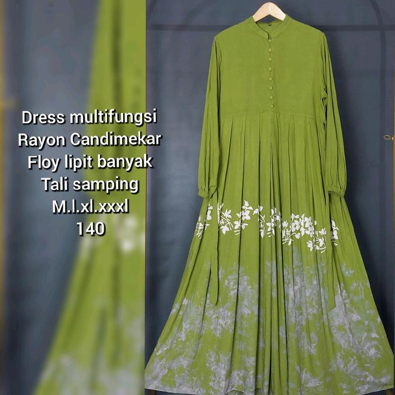 Gamis Twill Terbaru Gamis Syari Gamis Twill Candimekar Ori By Haynabatik Bunga Cantik Dress Rayon Nyaman Kain Kancing Karet Muslim 7
