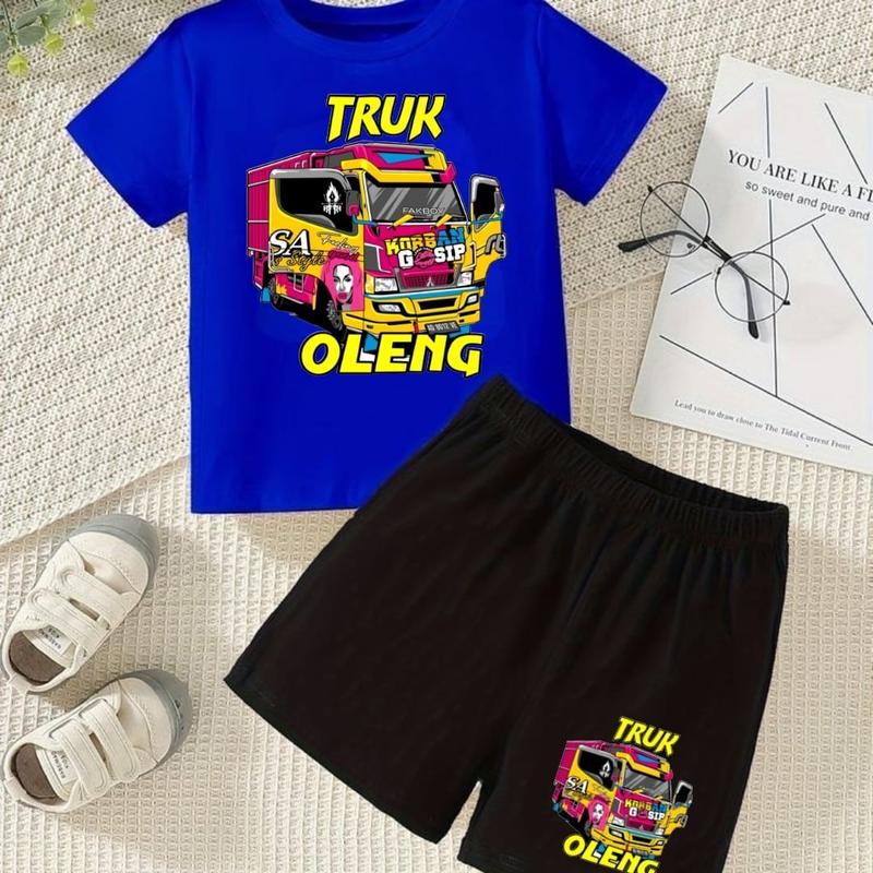 Product Introduction of SETELAN ANAK LAKI-LAKI TRUCK OLENG 1-8 tahun 0