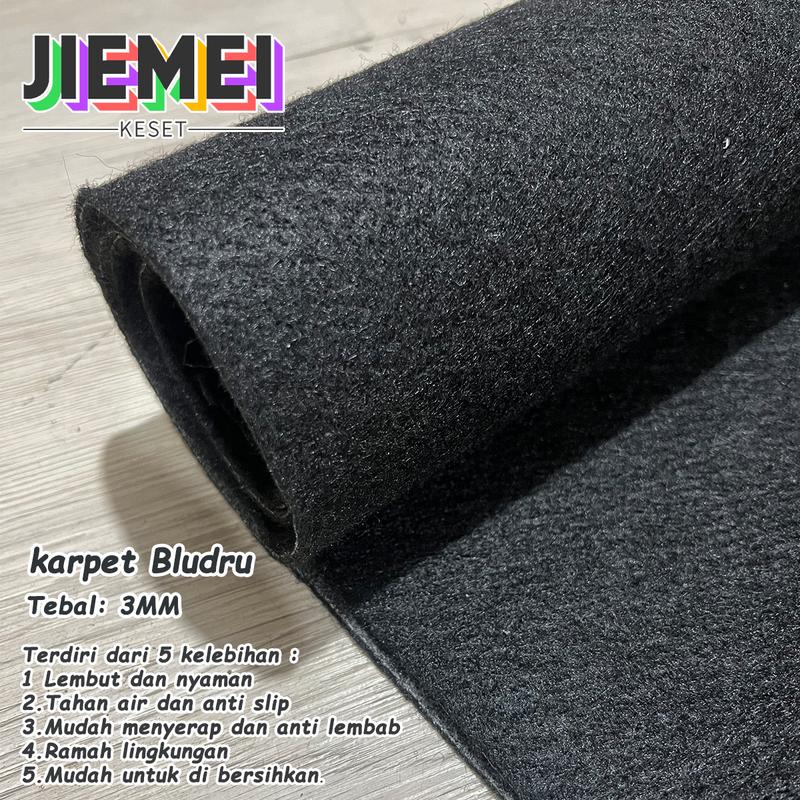 Product Introduction of JIEMEI Karpet Bludru 100x200 cm Karpet Pameran/Karpet Panggung/Karpet Masjid 33