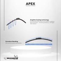 Gambar MICHELIN FRAMELESS WIPER GF63 FOR TOYOTA HARRIER 2014 - UP dari APEX PRECISION AUTOWORKS Kota Tangerang 4 Tokopedia