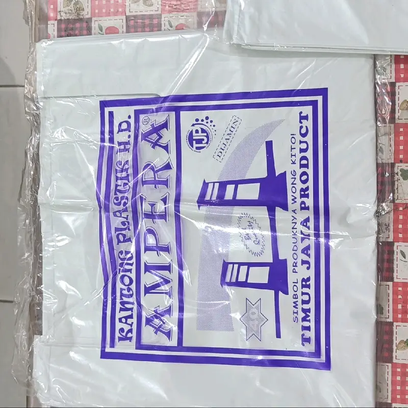 Kantong plastik putih susu Ampera 1