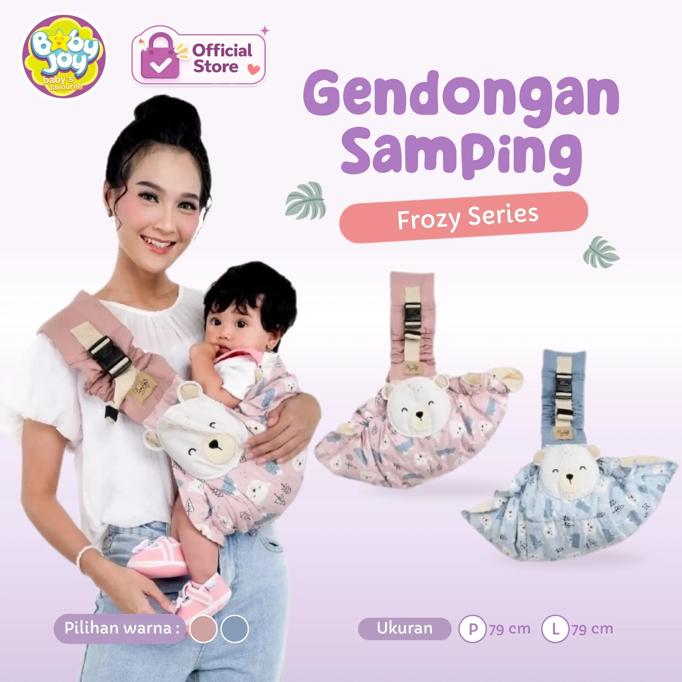 Baby Joy Gendongan Samping Frozy Series BJG2030