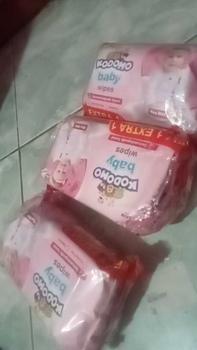 Product Review of 3 paket tisu basah kodomo baby ( isi 6 pcs) from p**l 0