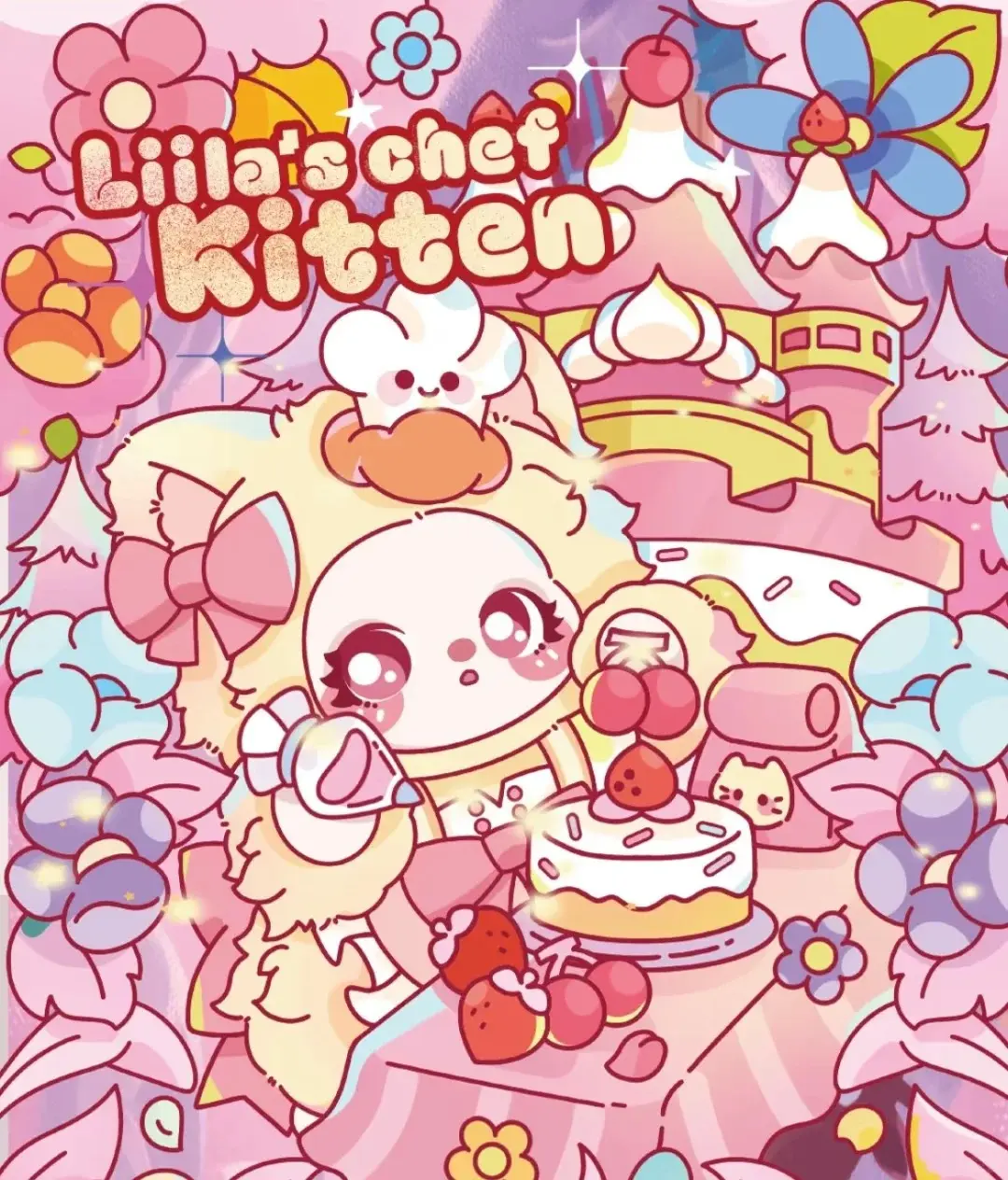 Liilatoys-V4Dessert Master Cat Series Plush Dolls Blind Box