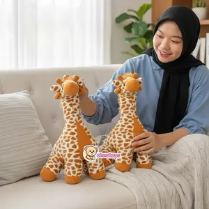 BONEKA JERAPAH S/ Mainan Anak Jerapah/ Boneka Edukasi Anak