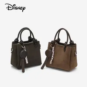 Disney Tas Tangan Wanita Model Mini dengan Aksesori Mickey Mouse - Tas Selempang Fashionable untuk Sehari-hari