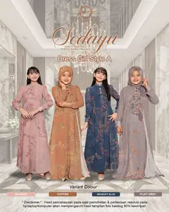 SARIMBIT TERBARU SEDAYU DRESS GIRL STYLE A BY ZAMEERA