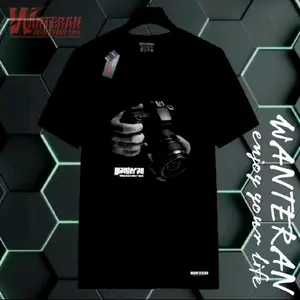 Kaos distro bandung original wanteran murah / Baju Pria Distro 100% ori