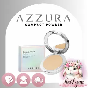AZZURA COMPACT POWDER SPF 21++ - bedak azzura , compact , bedak padat