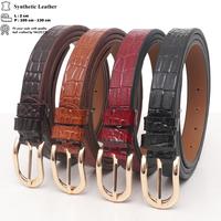 Gambar TALOCCO Ikat Pinggang Kulit Pu Premium Wanita Lebar 2 cm - Hitam, 105 cm dari TALOCCO Kota Administrasi Jakarta Pusat 2 Tokopedia