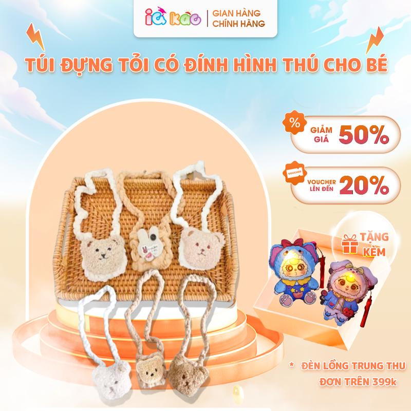 Túi Đựng Tỏi Đáng Yêu Hình Thú Bông – Phụ Kiện Không Thể Thiếu Cho Bé, Phong Cách Hàn Quốc IQKAO