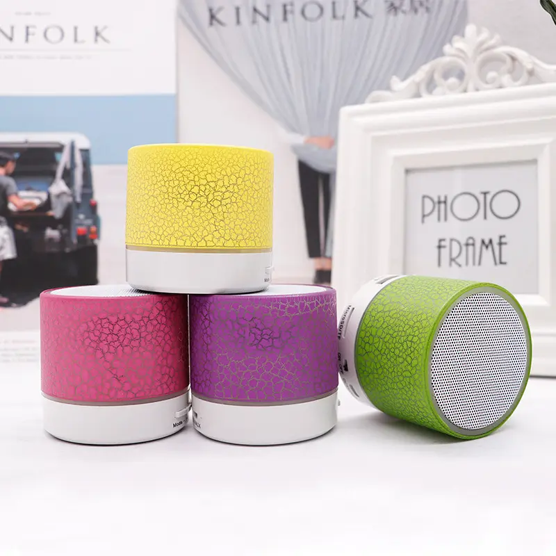 Thiết bị âm thanh không dây không có đèn LED, Loa Bluetooth Mini, Loa không dây, Thẻ LED đầy màu sắc, USB, Loa Siêu Trầm, MP3 Cầm Tay Phạm Vi Đầy Đủ, Âm Thanh Toàn Dải 2